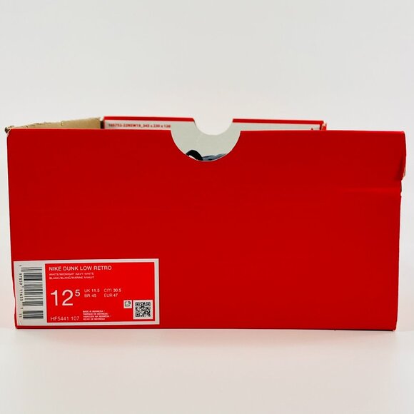 Nike Dunk Low 'Midnight Navy' 2025 HF5441-107 Multi Size - Picture 9 of 9